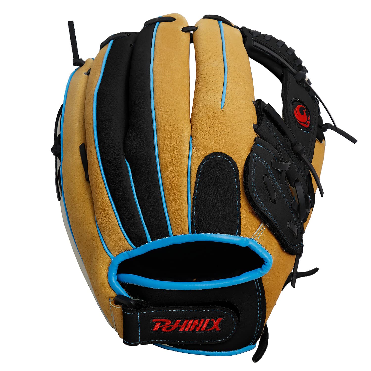 PHINIX 13 Inch Slowpitch All Pigskin Softball Gloves Multiple Colors - Image 4