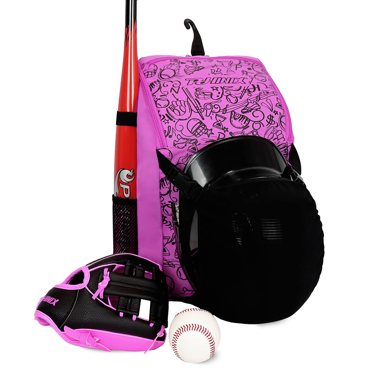 PHINIX Baseball Bag T-ball Backpack - Image 3