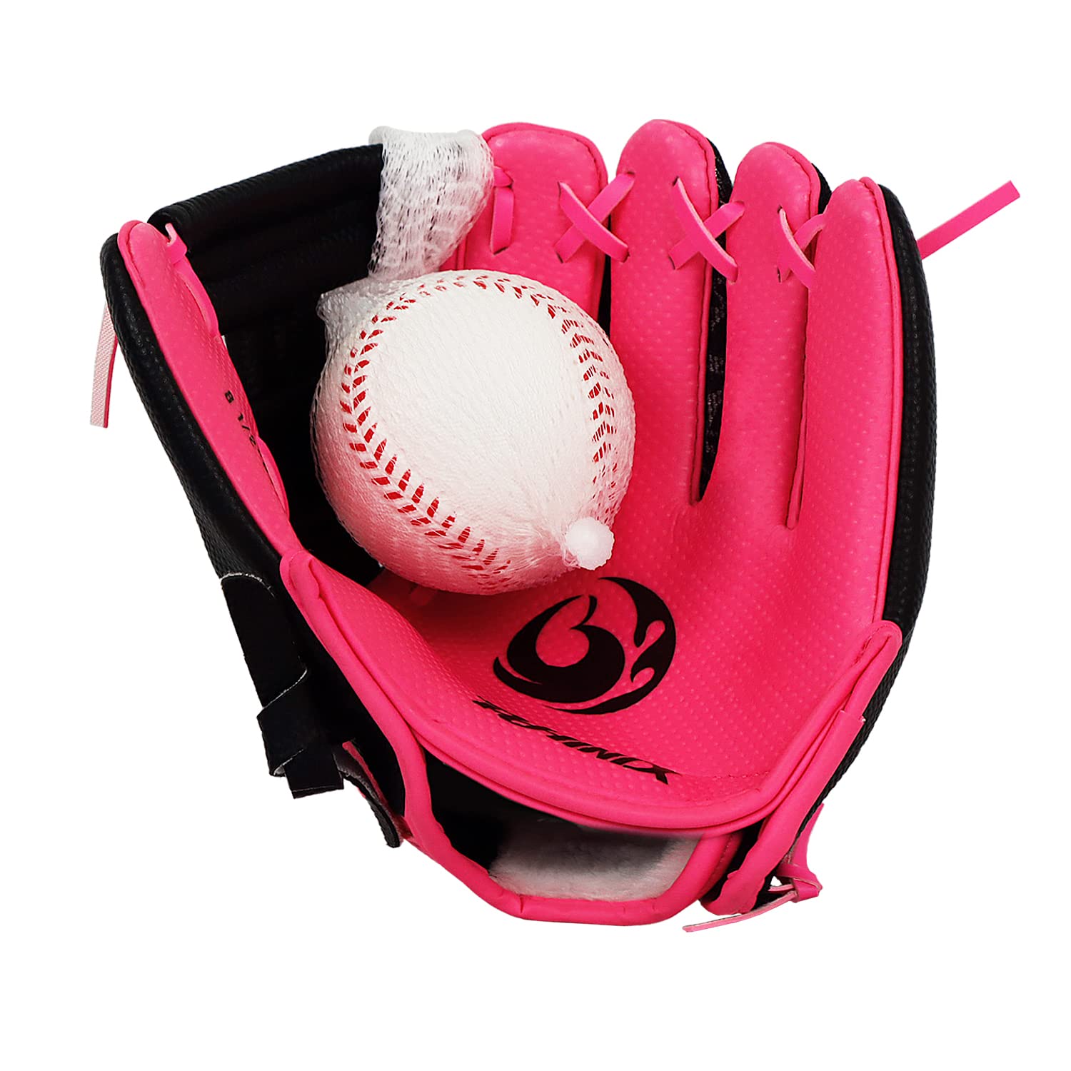 PHINIX Baseball Glove Tee-Ball Mitts for Kids Play & Training 8.5"-9" - Image 4