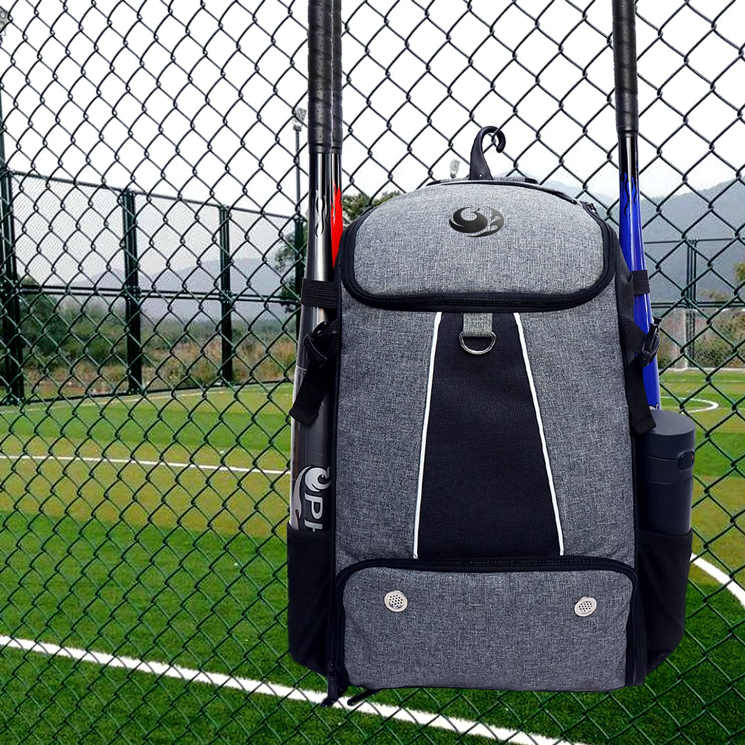 PHINIX Baseball & softball Backpack for Adults,Large Capacity Holds Bat, Helmet, Glove, Shoes - Image 7