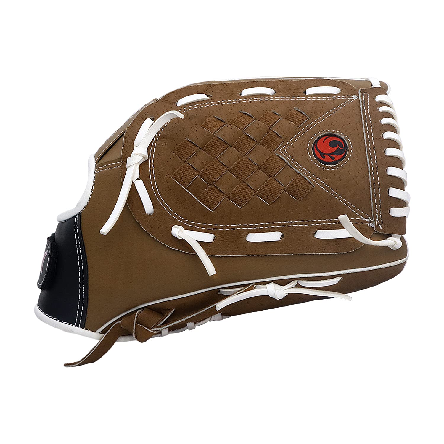 PHINIX Softball Gloves Brown & Black 12.5"-14" - Image 3